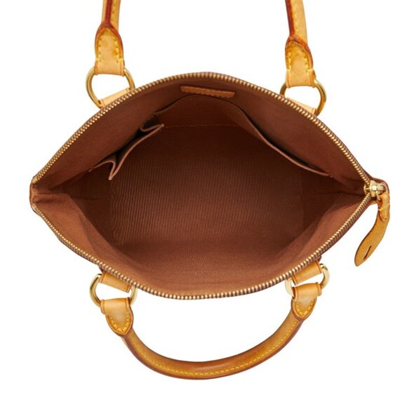 LOUIS VUITTON Brown Monogram Leather Lockit Tote Bag - Picture 10 of 12